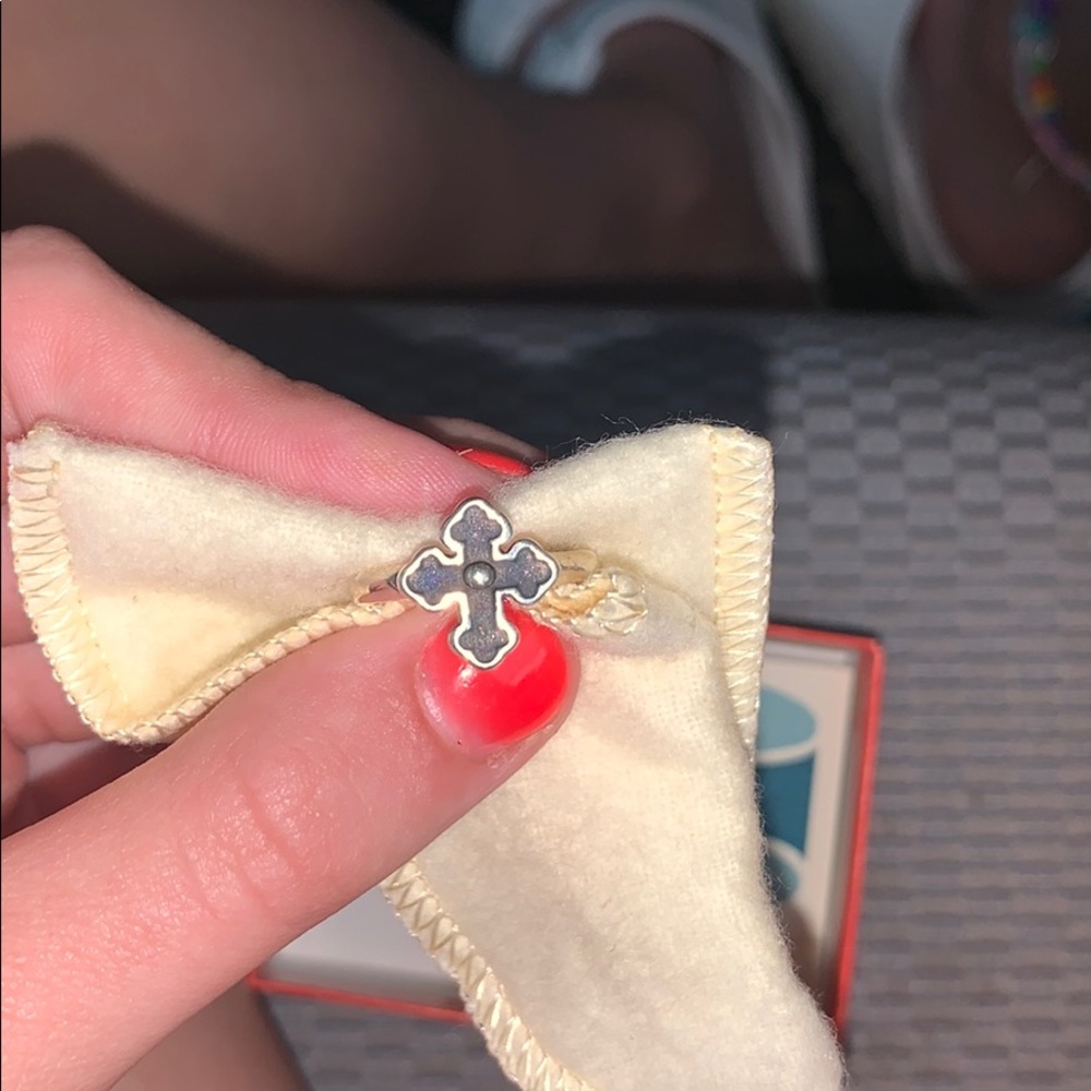 size 4 and 1/2 james avery ring